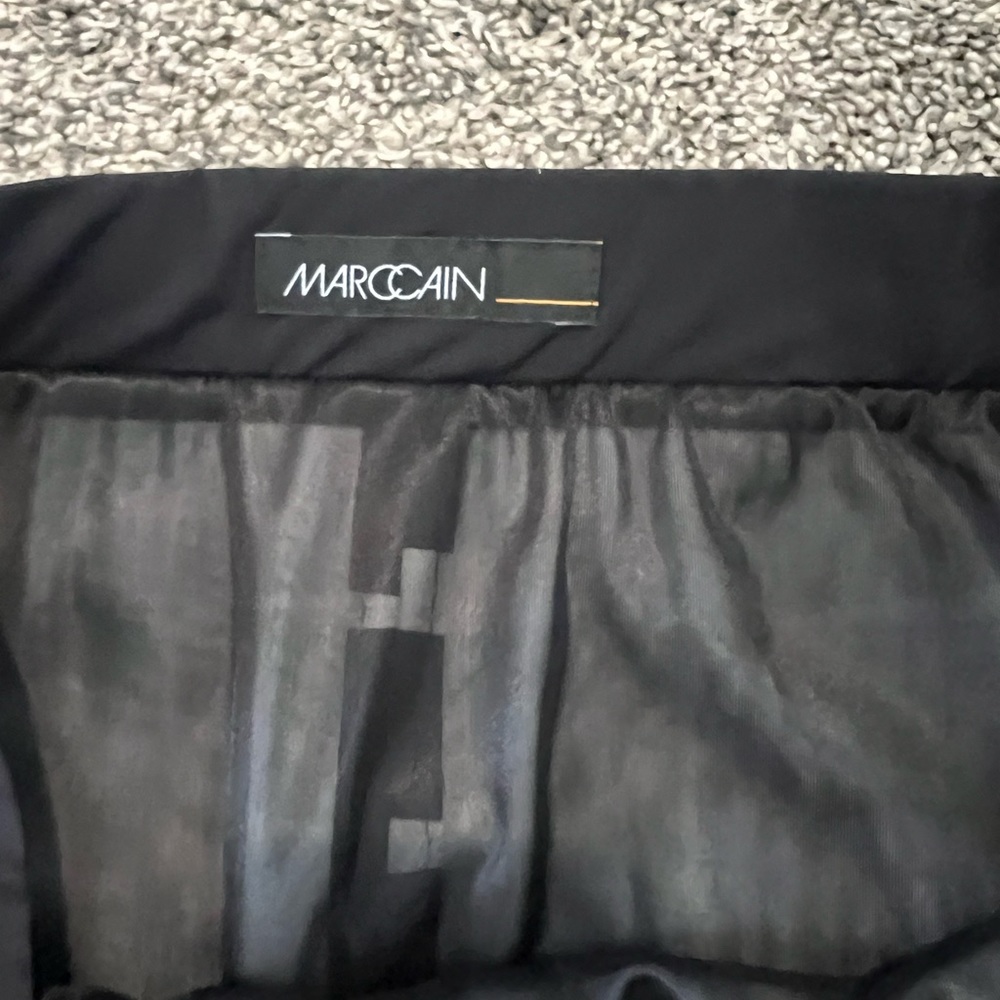 Marc Cain Love Lettered Pencil Skirt - Picture 4 of 6